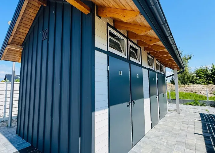 Przyczepa Campingowa Loop It 30m Od Zatoki Puckiej, Semesterbostad